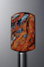 Pietersite-Brown&Blue-Rectangle Plaque-20mm