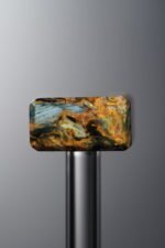 Pietersite-Yellow&Blue-Rectangle Plaque-20mm - Image 4