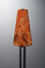 Pietersite-Brown&Blue-Fan-shaped Plaque-29mm - Image 3