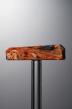 Pietersite-Brown&Blue-Fan-shaped Plaque-29mm - Image 2