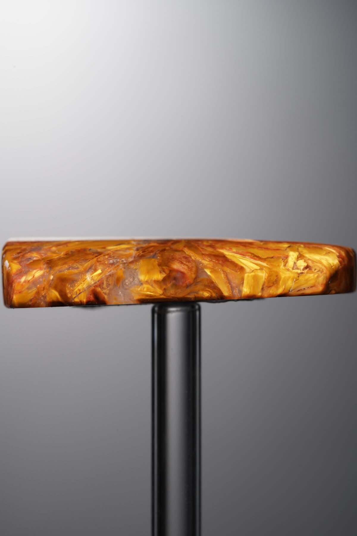 Pietersite-Yellow&Red-Fan-shaped Plaque-35mm - Image 4