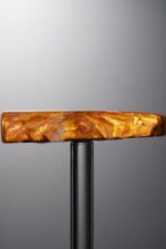 Pietersite-Yellow&Red-Fan-shaped Plaque-35mm - Image 4