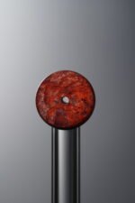 Pietersite-Red-Flat Round Bead-10*4mm