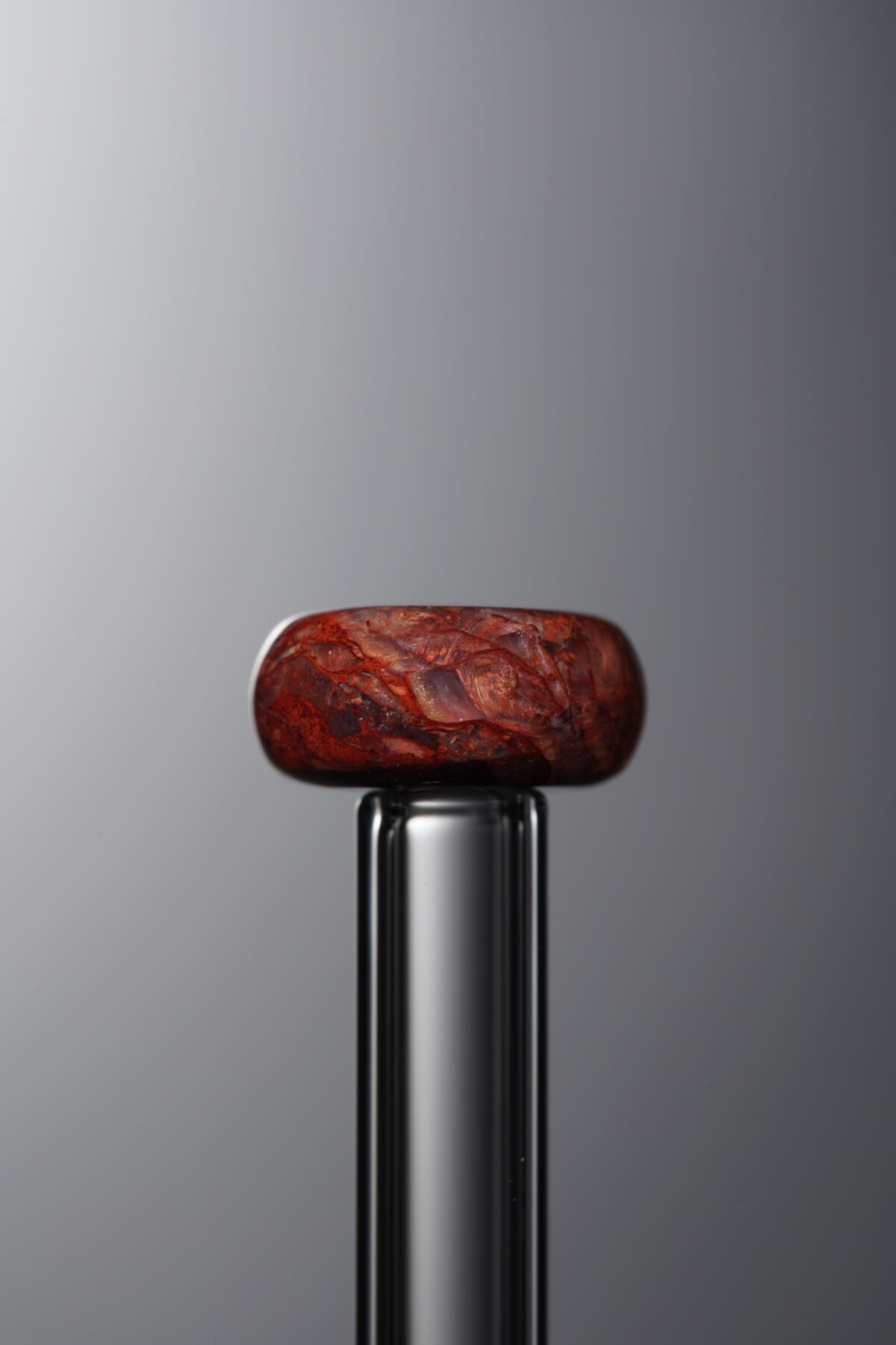 Pietersite-Red-Flat Round Bead-10*4mm - Image 3