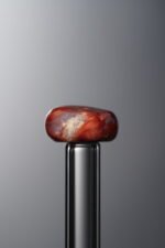 Pietersite-Red-Flat Round Bead-10*5mm - Image 4