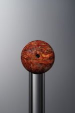 Pietersite-Red-Flat Round Bead-10*6mm