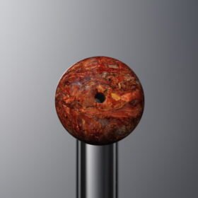 Pietersite-Red-Flat Round Bead-10*6mm