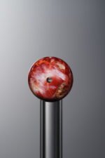 Pietersite-Red-Flat Round Bead-10*7mm
