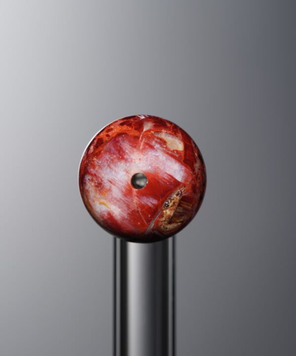 Pietersite-Red-Flat Round Bead-10*7mm