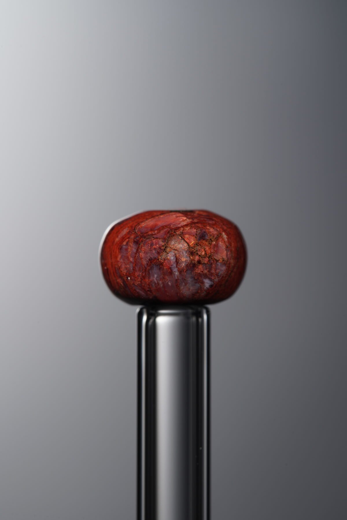 Pietersite-Red-Flat Round Bead-10*7mm - Image 3