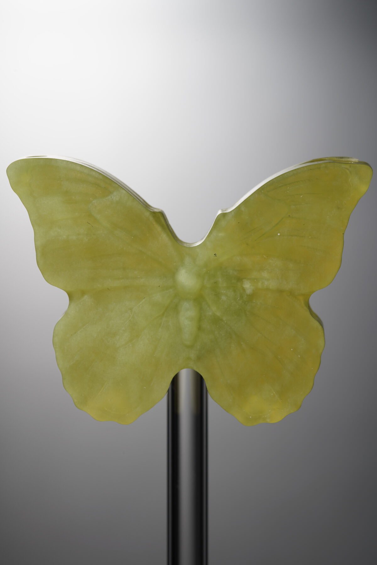 Serpentine Jade-Green-Butterfly-42mm - Image 1