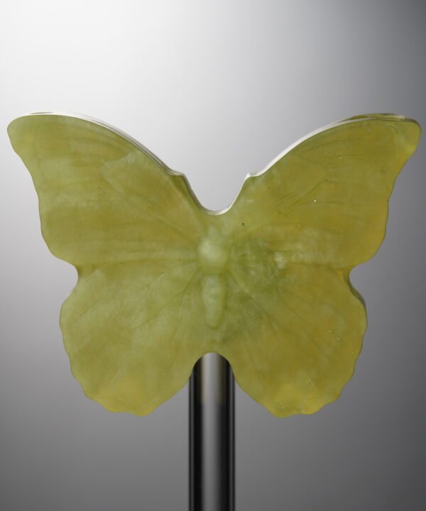 Serpentine Jade-Green-Butterfly-42mm