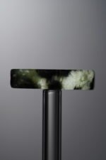 Serpentine Jade-Black-Rose-22mm - Image 2