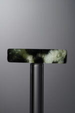 Serpentine Jade-Black-Rose-22mm - Image 2