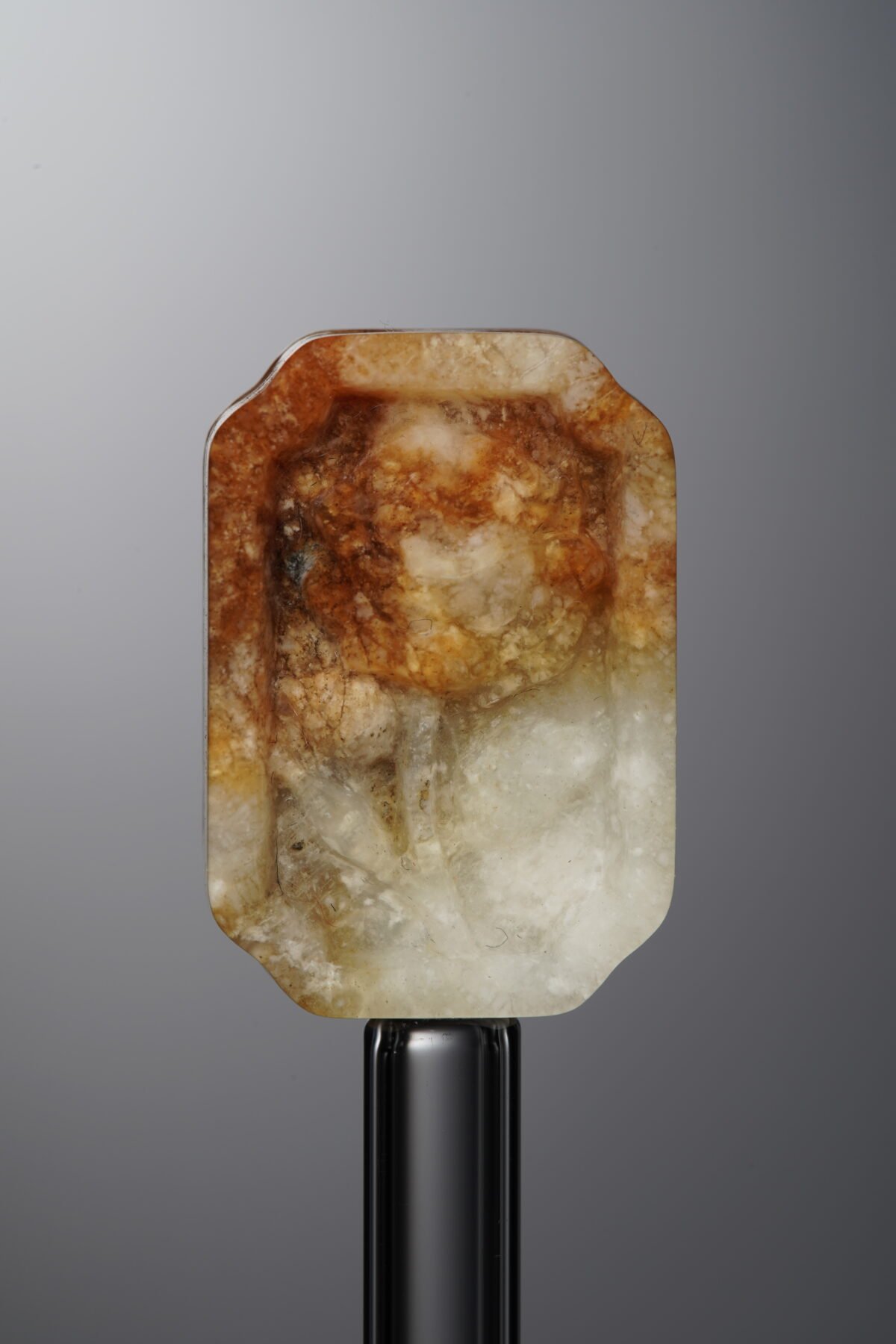 Serpentine Jade-Brown-Rose-22mm - Image 1