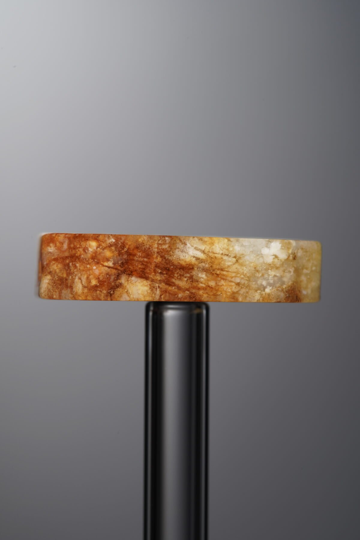 Serpentine Jade-Brown-Rose-22mm - Image 2