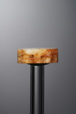 Serpentine Jade-Brown-Rose-22mm - Image 4