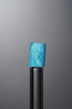 Apatite-Blue-Long Barrel Bead-9mm - Image 4
