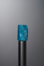 Apatite-Blue-Long Barrel Bead-9mm - Image 3