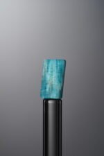 Apatite-Blue-Long Barrel Bead-10mm - Image 3