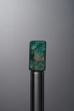 Apatite-Blue-Long Barrel Bead-11mm - Image 4