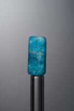 Apatite-Blue-Long Barrel Bead-14mm