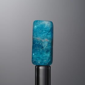 Apatite-Blue-Long Barrel Bead-14mm