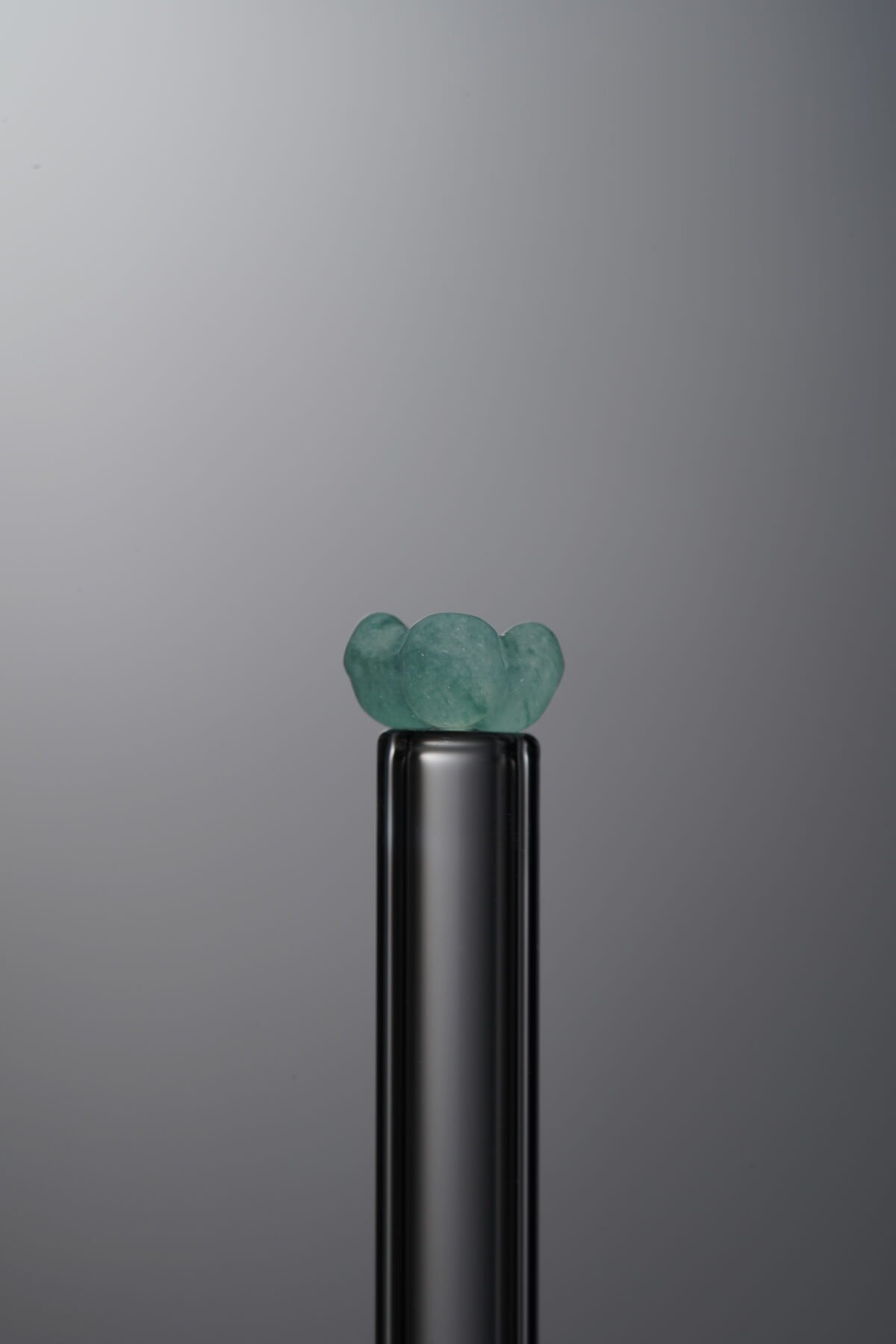 Jadeite-Blue-Four-petaled Flower-6mm - Image 2