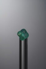Jadeite-Blue-Four-petaled Flower-6mm - Image 3