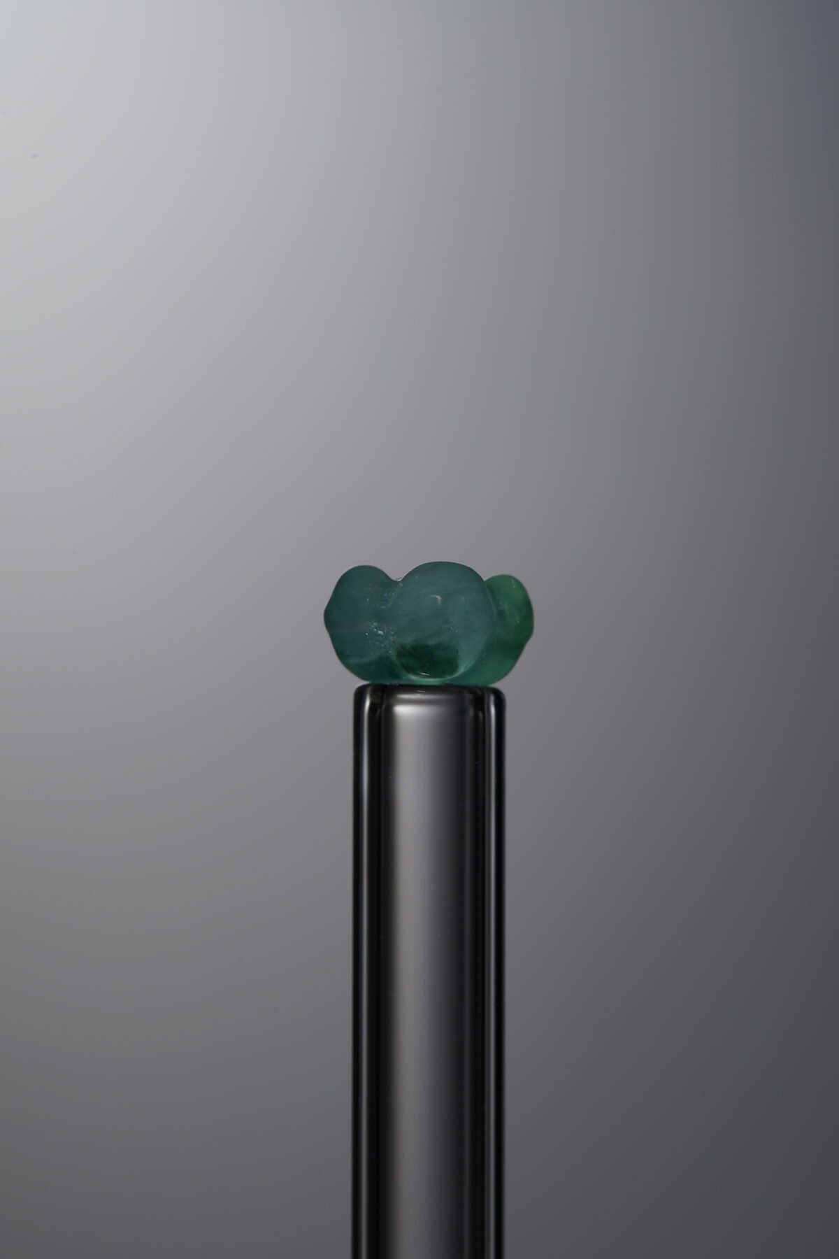 Jadeite-Blue-Four-petaled Flower-6mm - Image 4