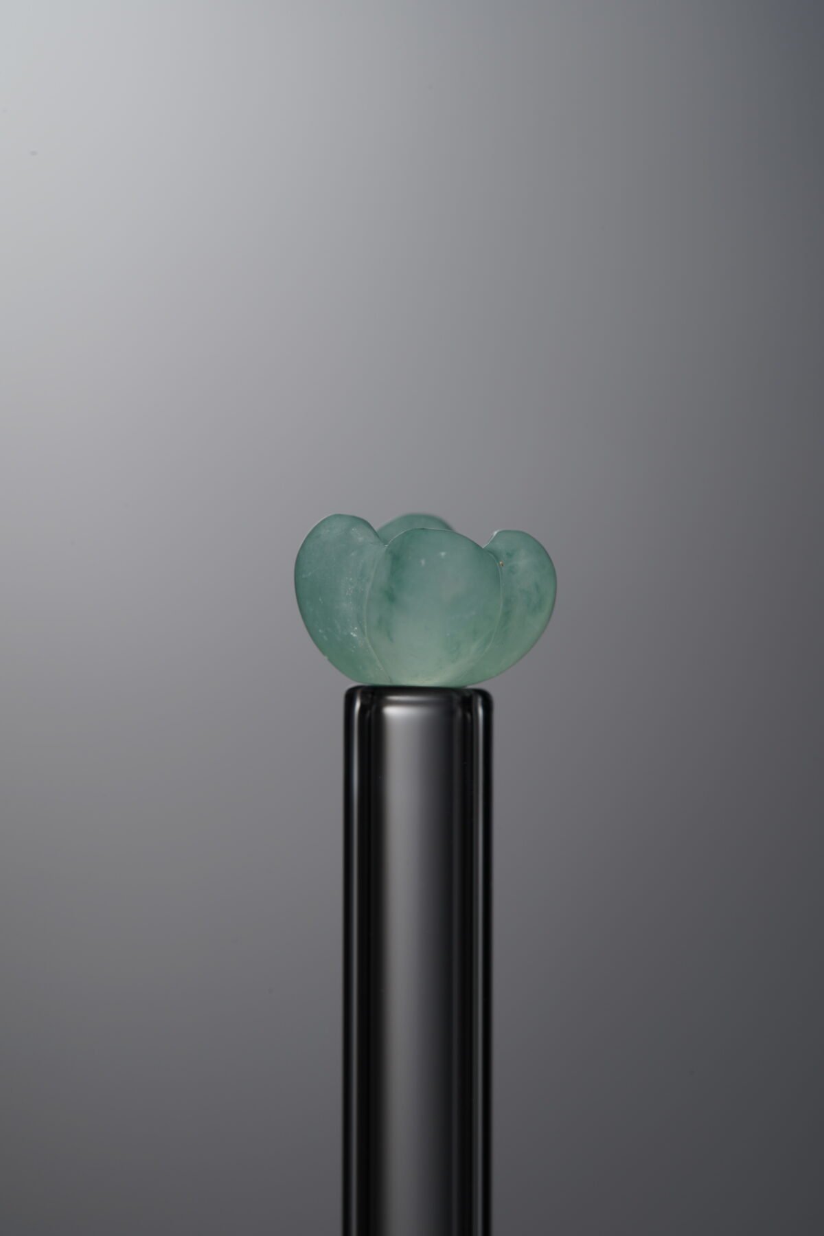 Jadeite-Blue-Four-petaled Flower-7mm - Image 4