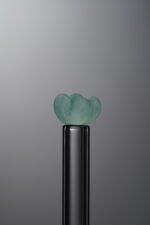 Jadeite-Blue-Four-petaled Flower-7mm - Image 4