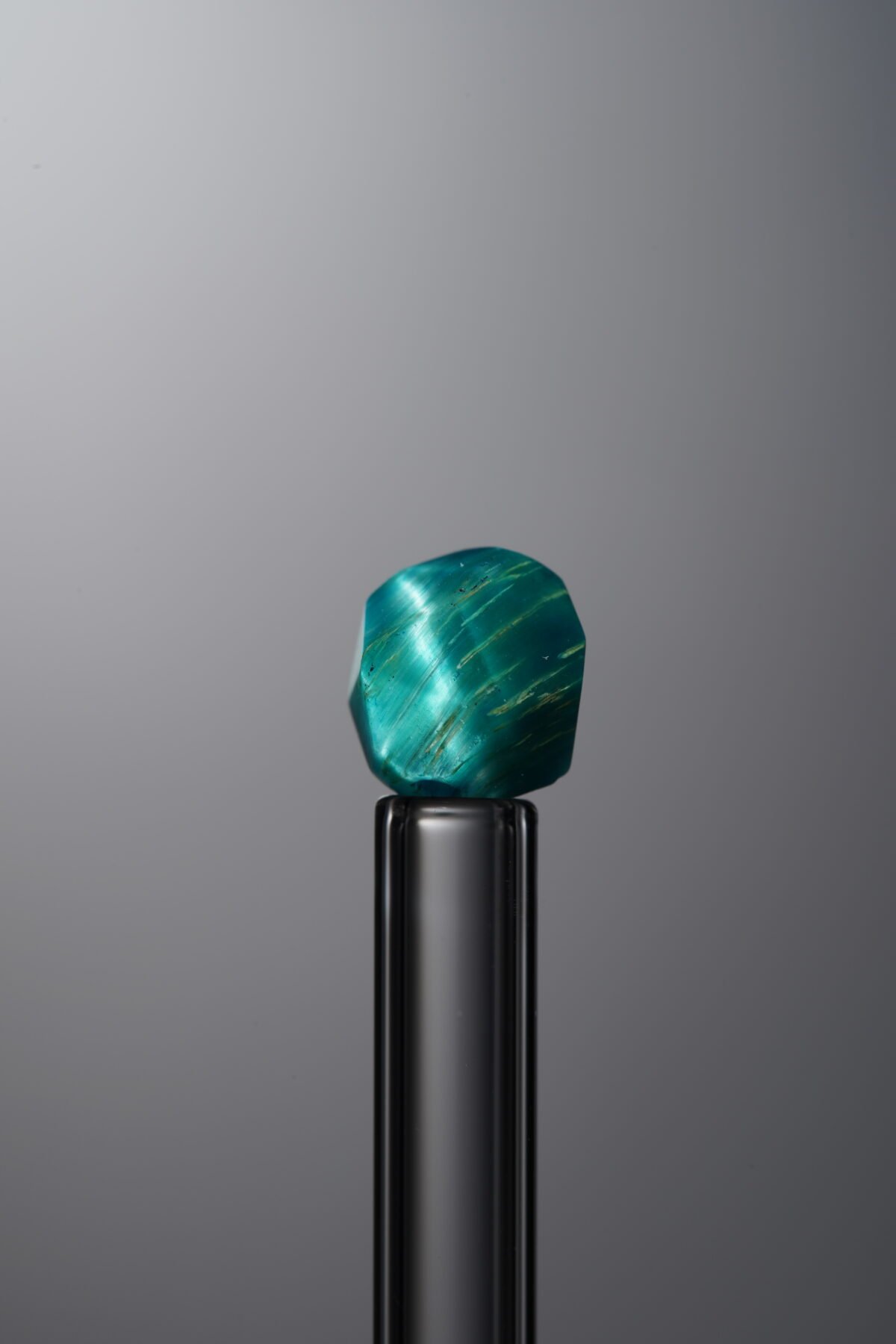 Tiger's Eye-Blue-Diamond-cut Bead-8mm - Image 4
