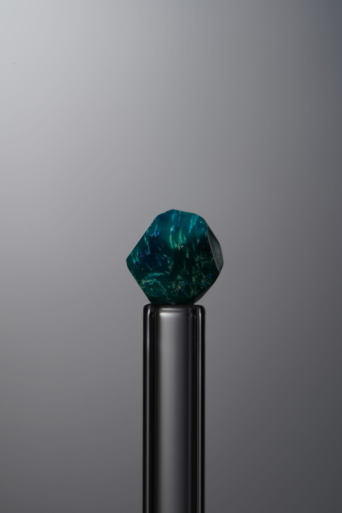 Tiger's Eye-Blue-Diamond-cut Bead-8mm - Image 3