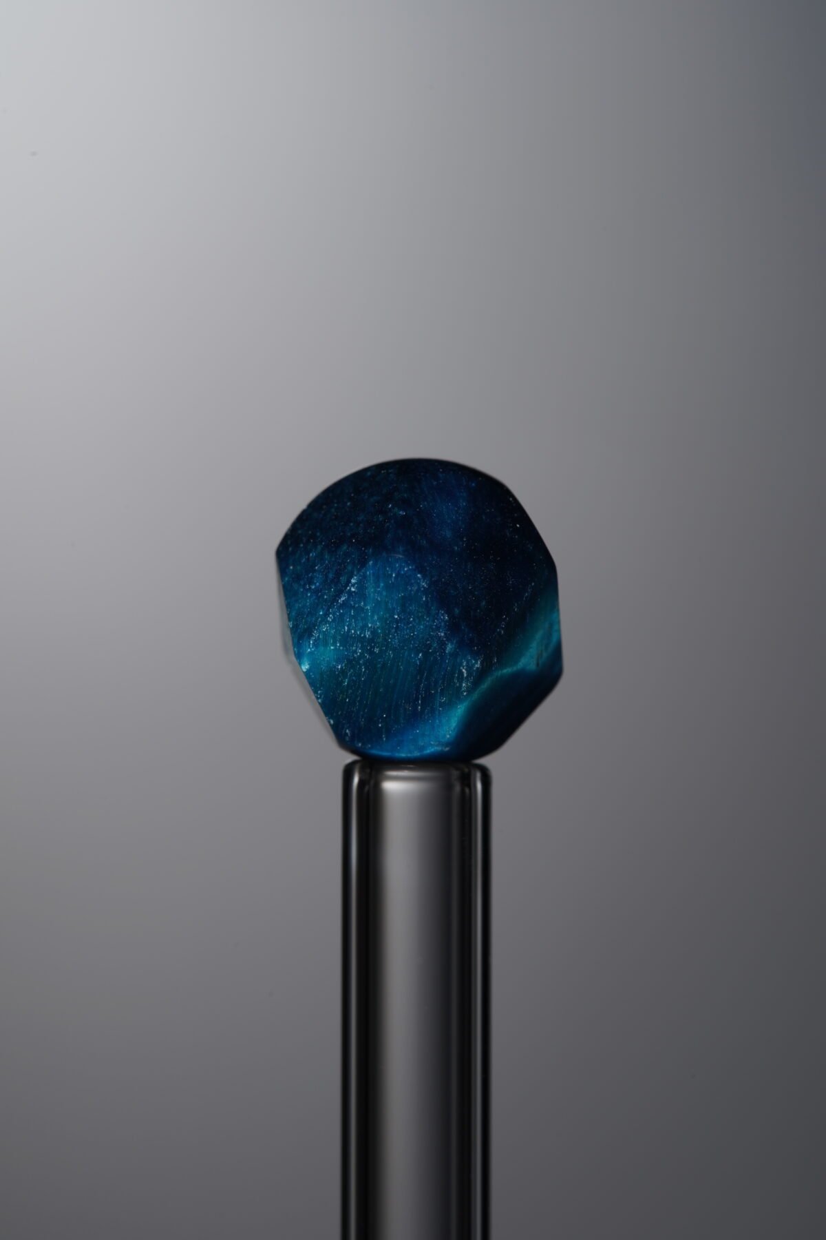 Tiger's Eye-Blue-Diamond-cut Bead-10mm - Image 3