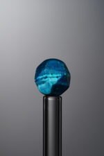 Tiger's Eye-Blue-Diamond-cut Bead-10mm - Image 2