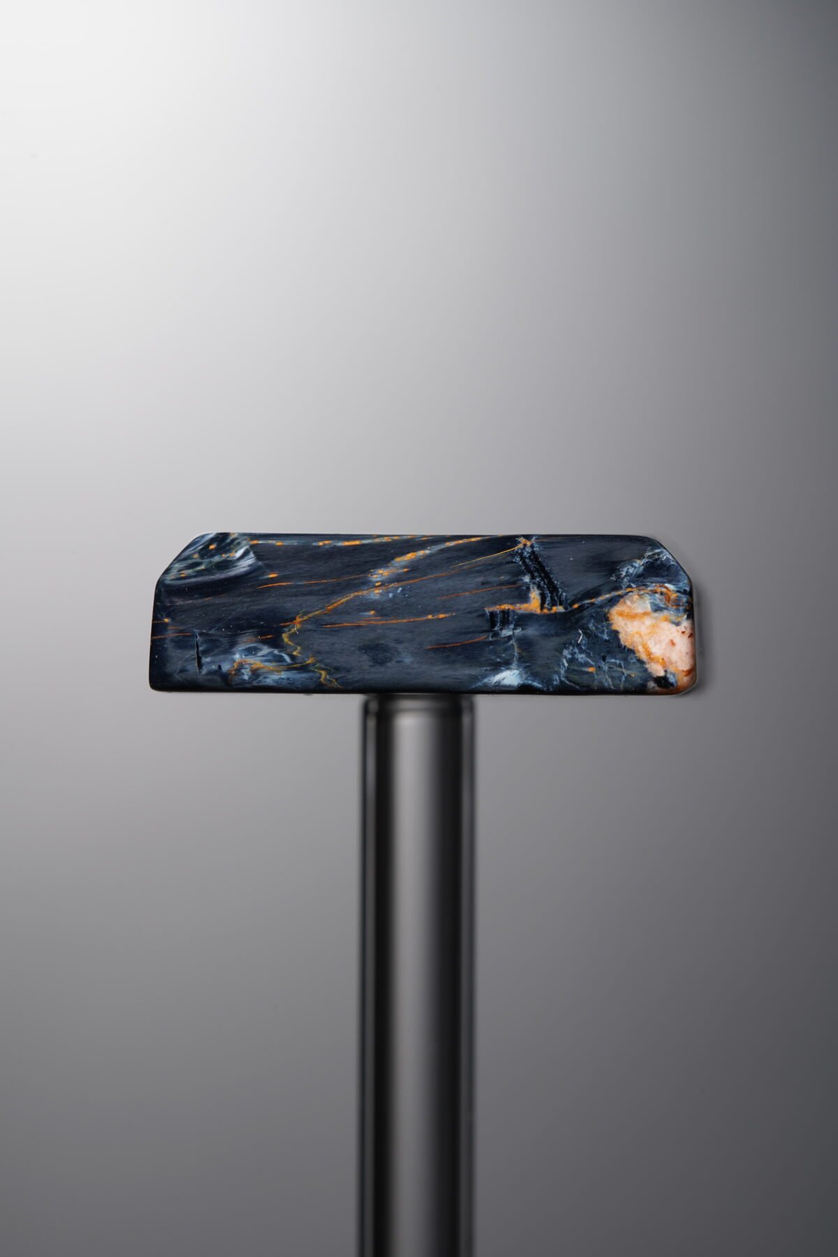 Pietersite-Blue-Rectangle Plaque-31mm - Image 2