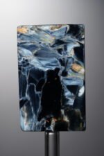 Pietersite-Blue-Rectangle Plaque-36mm - Image 3