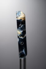 Pietersite-Blue-Rectangle Plaque-36mm - Image 2
