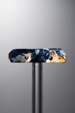 Pietersite-Blue-Rectangle Plaque-28mm - Image 4