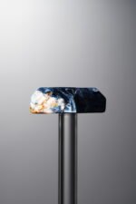 Pietersite-Blue-Rectangle Plaque-28mm - Image 2