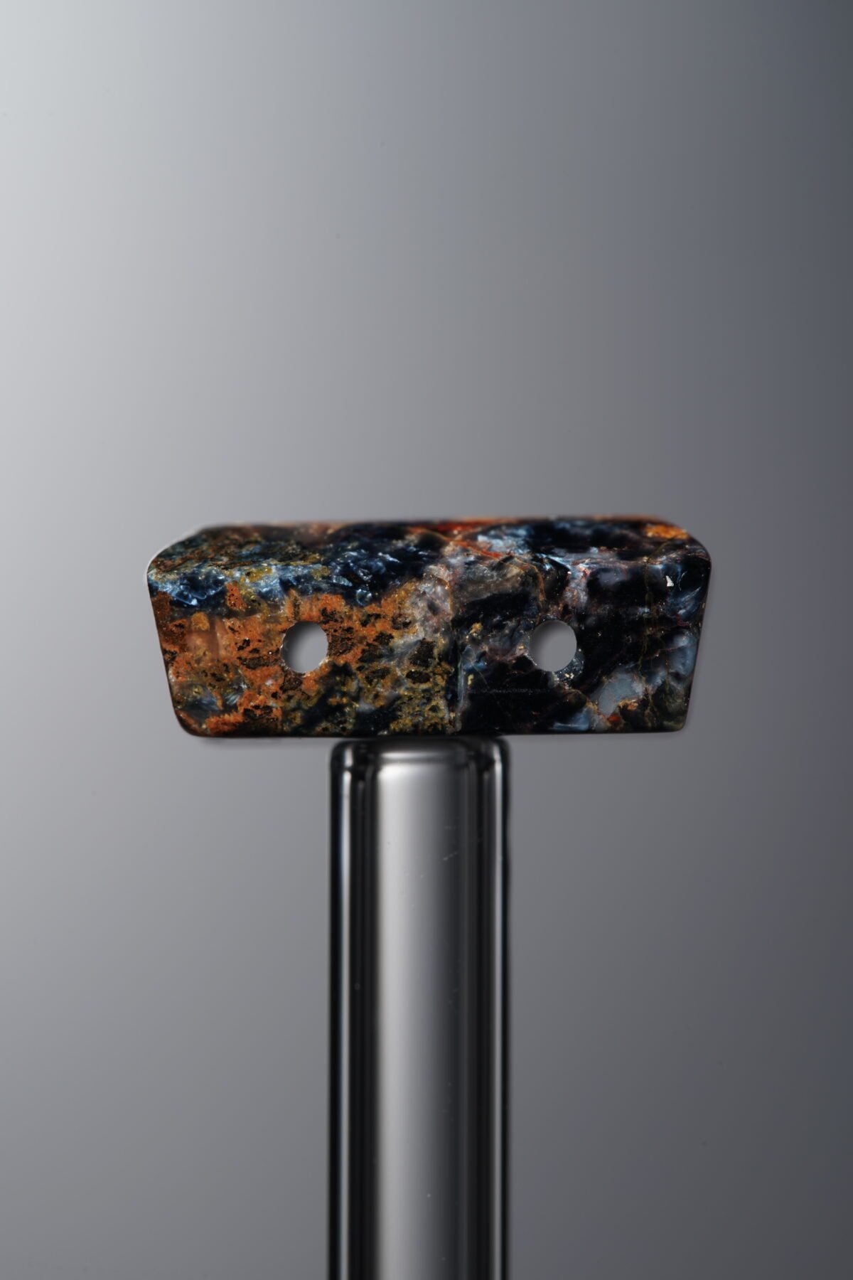 Pietersite-Blue-Rectangle Plaque-15mm - Image 2