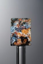 Pietersite-Blue-Rectangle Plaque-15mm