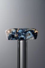 Pietersite-Blue-Rectangle Plaque-16mm - Image 3