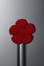 Cinnabar-Red-Five-petaled Flower-13mm - Image 3