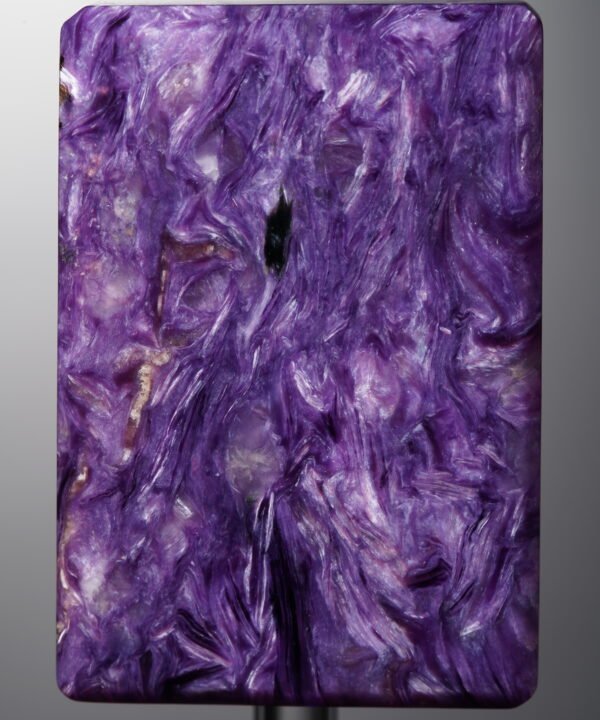 Charoite-Purple-Rectangle Plaque-35mm