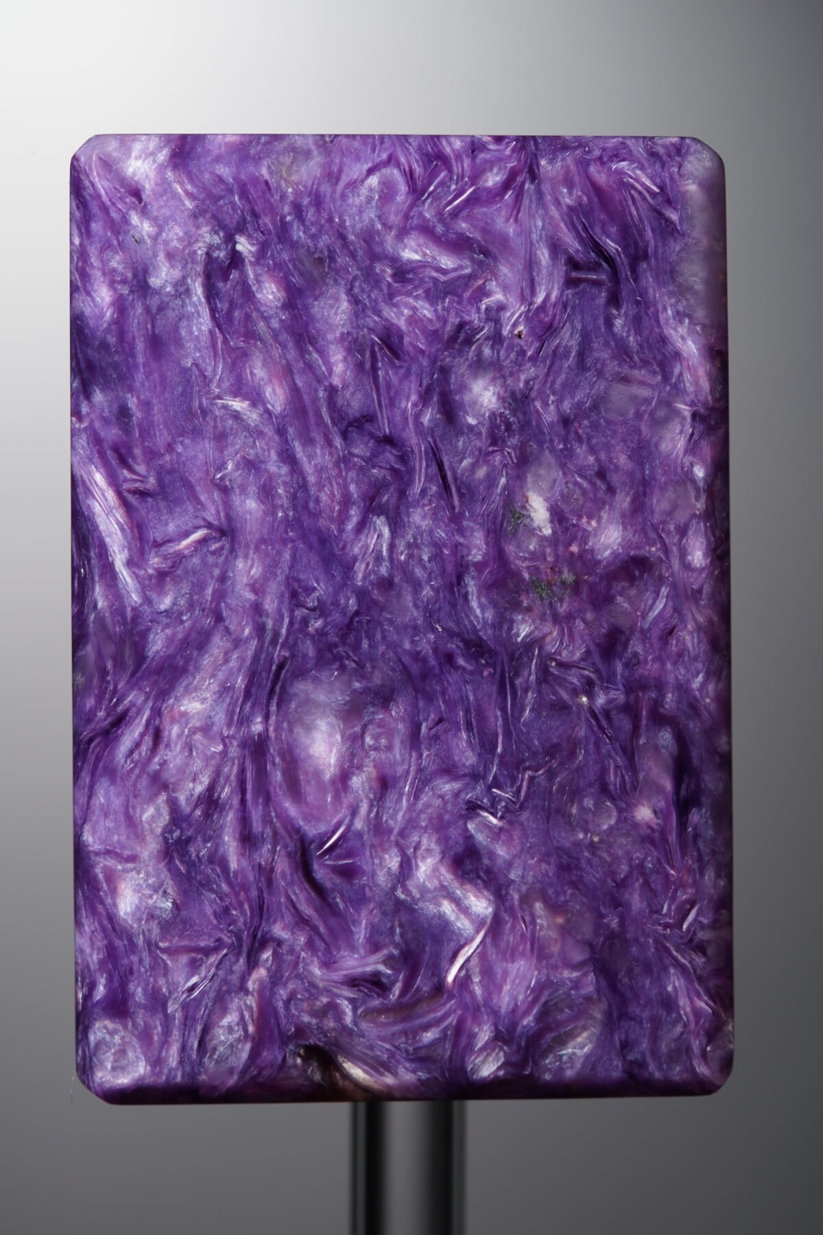 Charoite-Purple-Rectangle Plaque-35mm - Image 3
