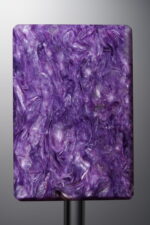 Charoite-Purple-Rectangle Plaque-35mm - Image 3