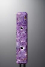 Charoite-Purple-Rectangle Plaque-35mm - Image 2
