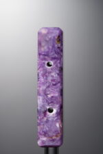 Charoite-Purple-Rectangle Plaque-35mm - Image 2